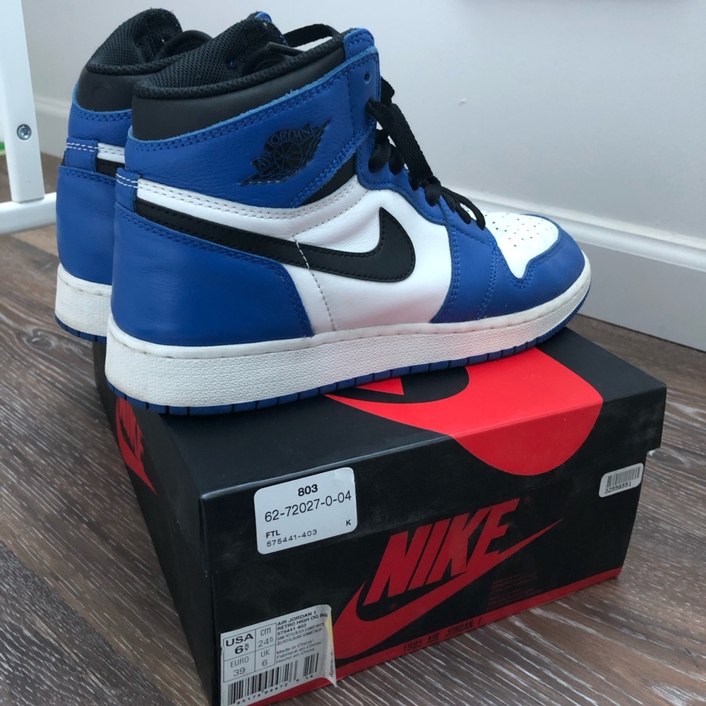 NIKE AIR JORDAN 1 RETRO HIGH OG BG GAME ROYAL